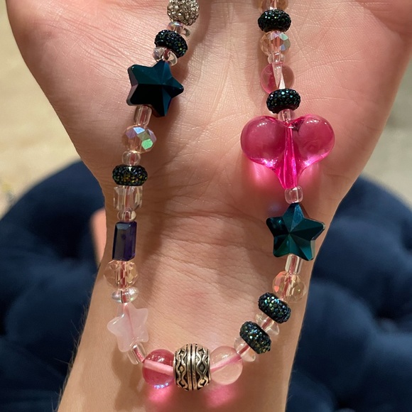 Phone String! Pink and blue hearts 💕 and stars ⭐️! - Picture 6 of 9